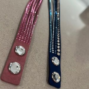 Swarovski slake bracelet choker